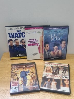 Ben Stiller Movie DVD Bundle